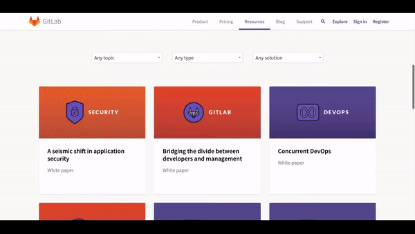 footer organization