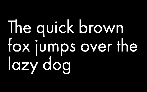 Futura Font Example