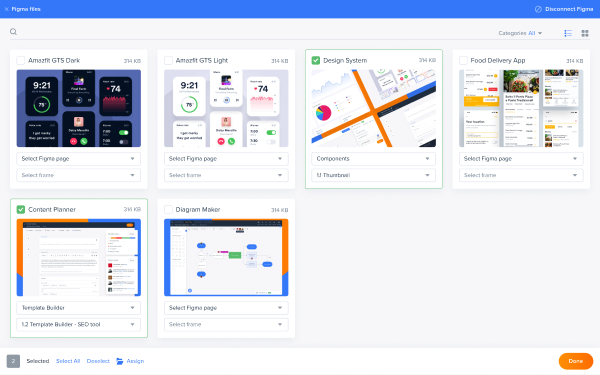 Design Mockups Figma Sync
