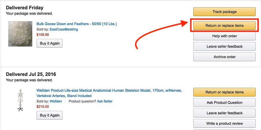 Amazon Returns