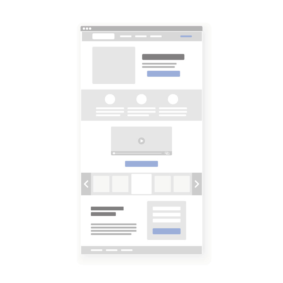 bw with color wireframe