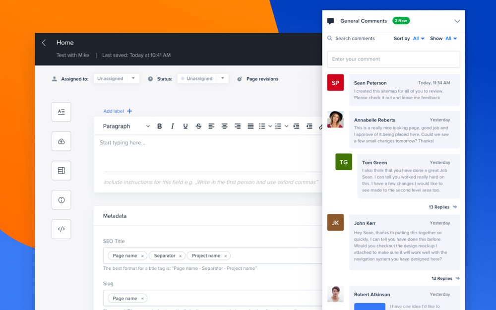 Collaboration features