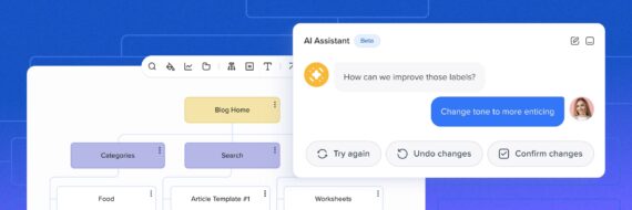 Meet your site planning ✈️ co-pilot: Slickplan’s AI assistant is here ✨