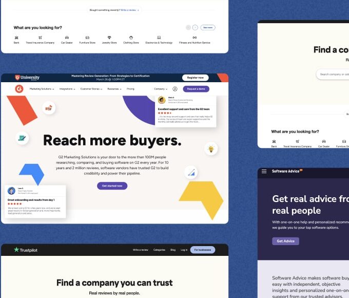 7 trusted product review websites for B2B & SaaS software (2025)