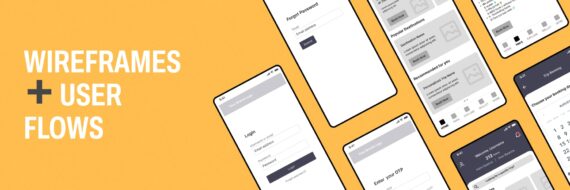 Wireflows in UX: How to combine wireframes with user flows