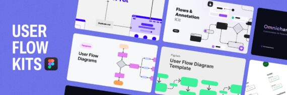 9 best Figma user flow templates (ranked and ready to use)