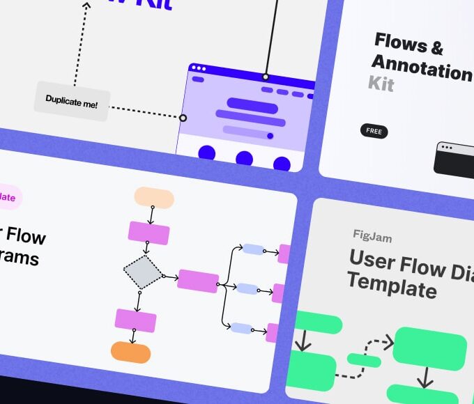 9 best Figma user flow templates (ranked and ready to use)