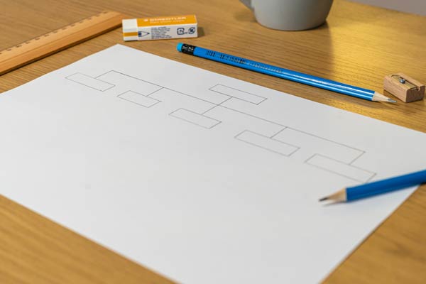 Draw a sitemap step 2