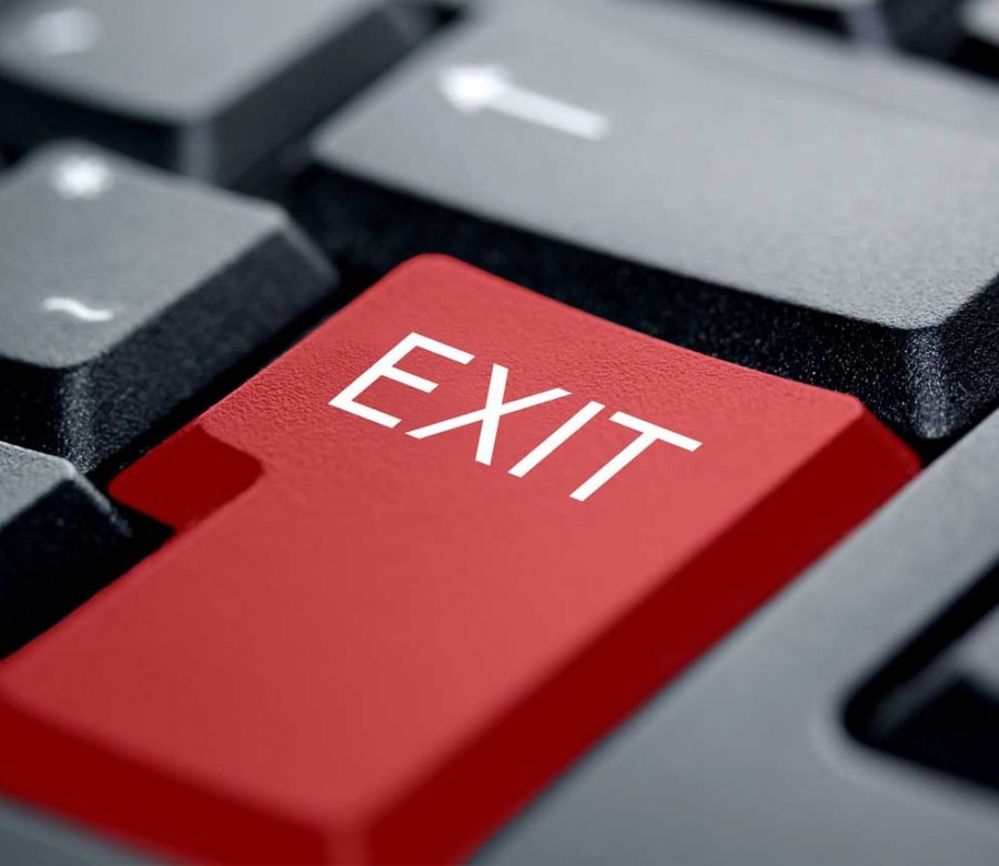lower exit intent