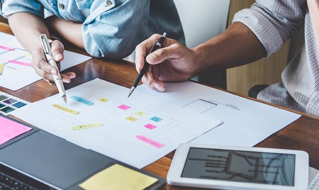 Redesign an existing website