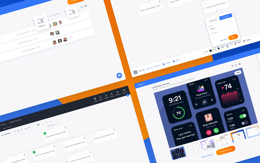Slickplan 2.0 UI 