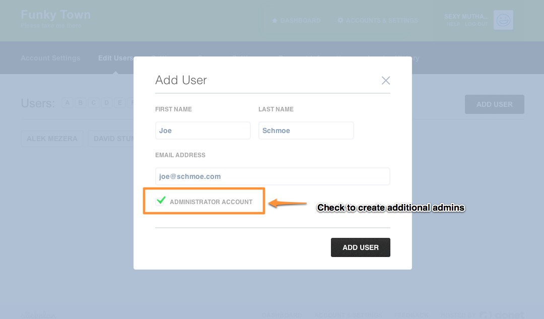 Multiple Admins