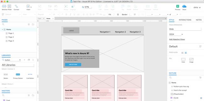 Axure Example