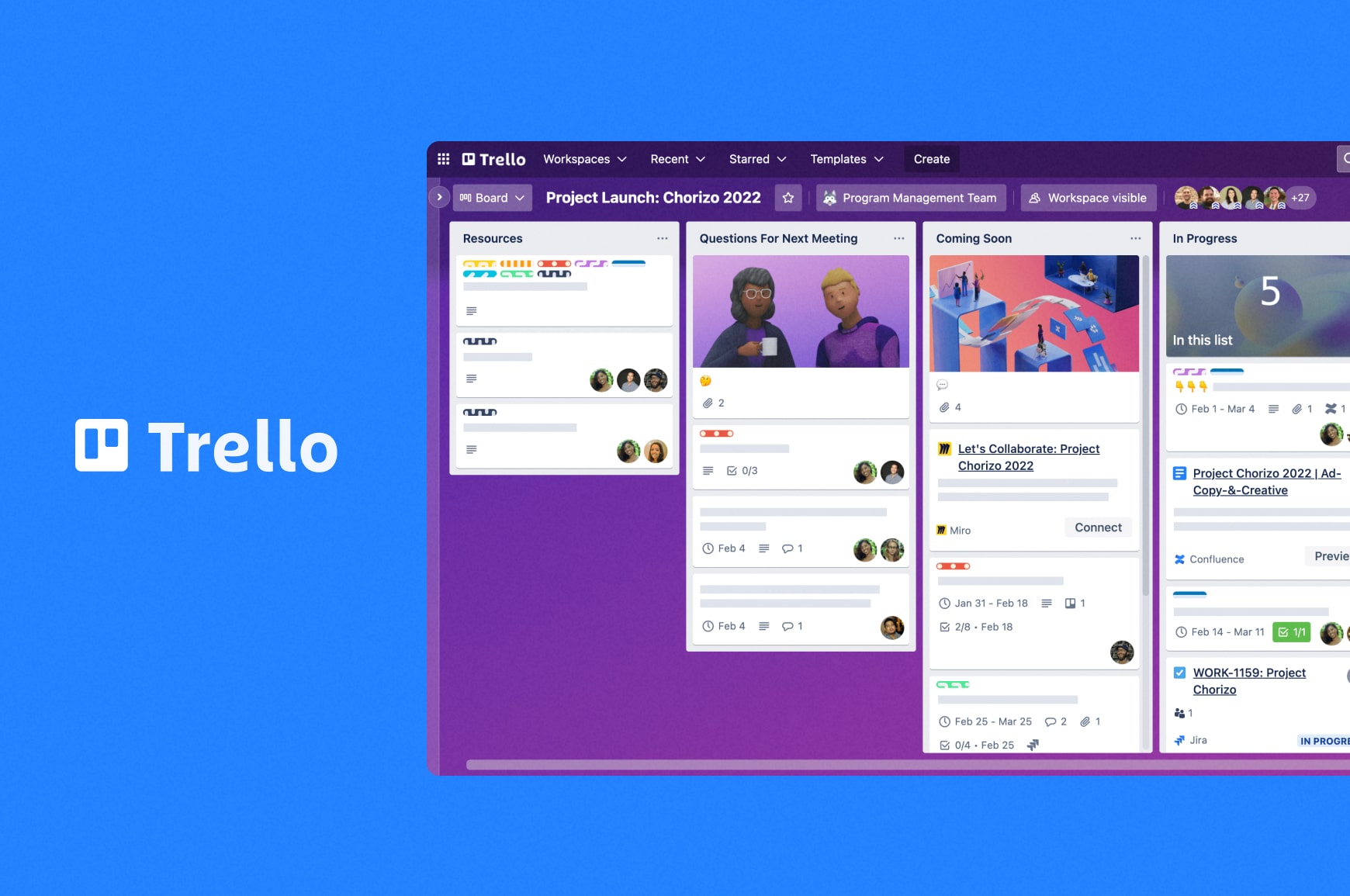 Trello user interface