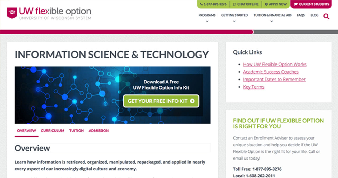 University of Wisconsin information science