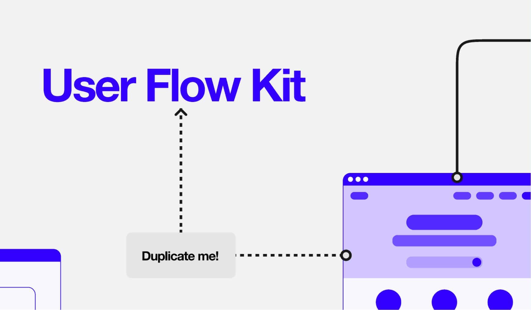 Figma User Flow Kit made by Javier Alaves