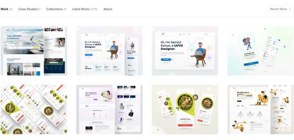 Why a UX portfolio examples