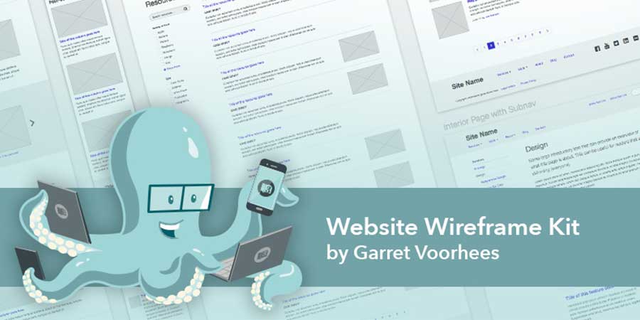 Wireframe Sketch Template