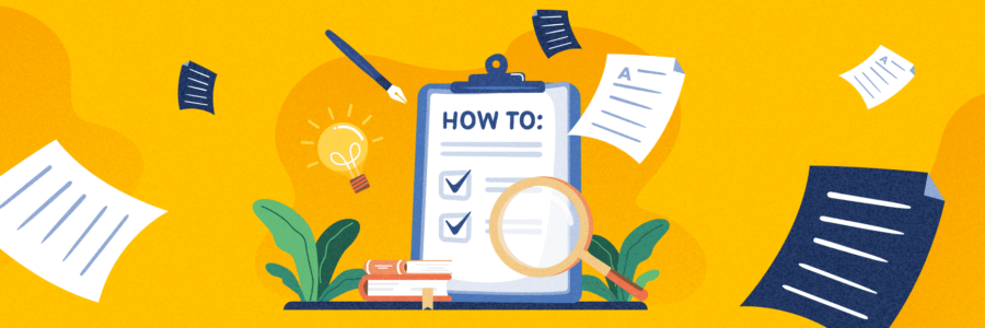 A “how to” checklist