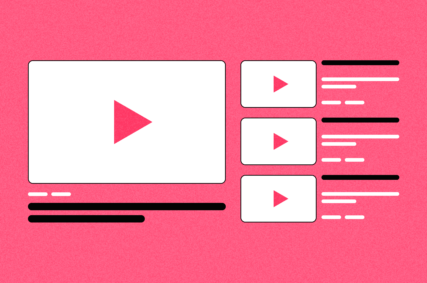 Video platform like YouTube