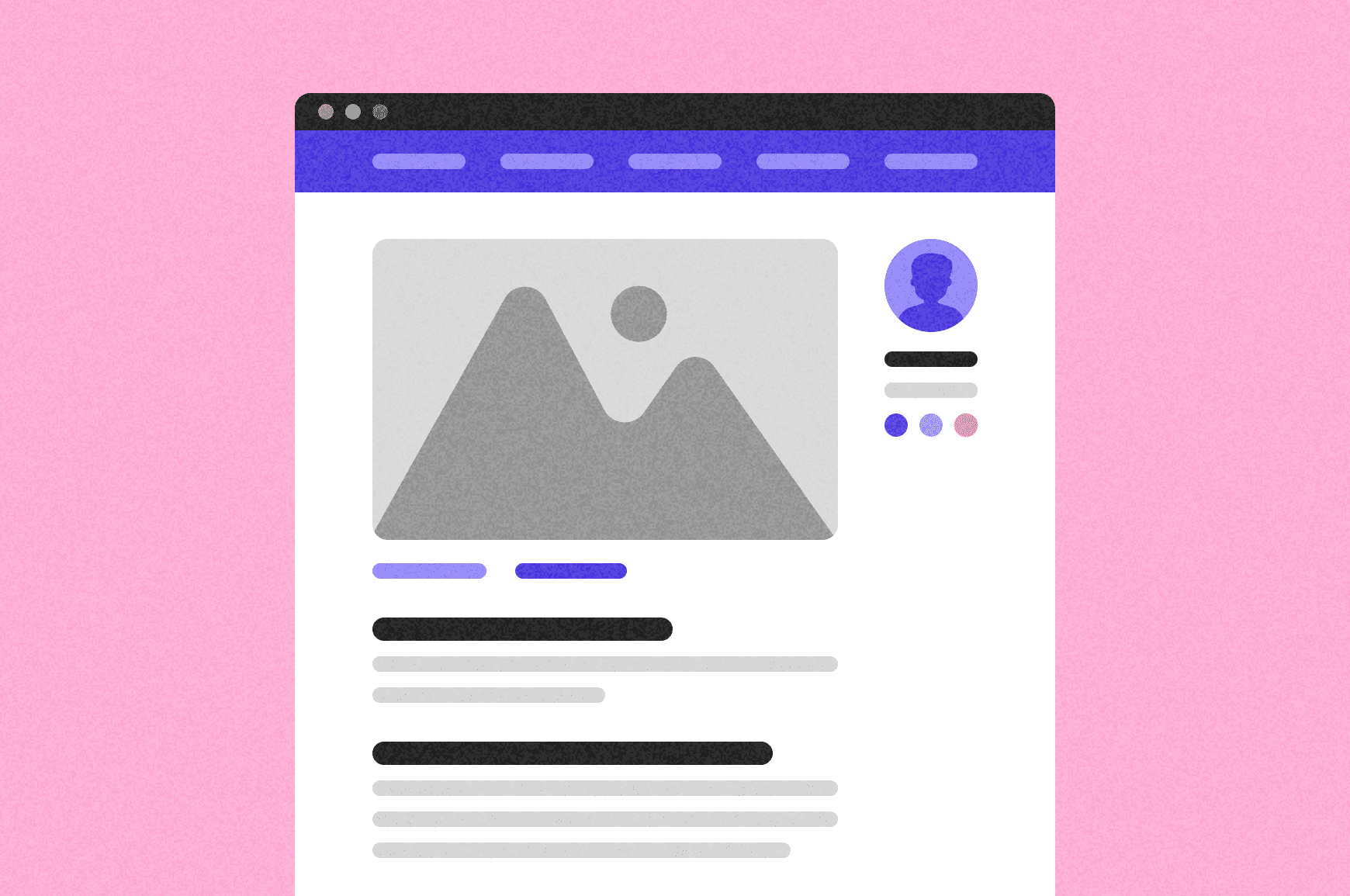 A generic blog post