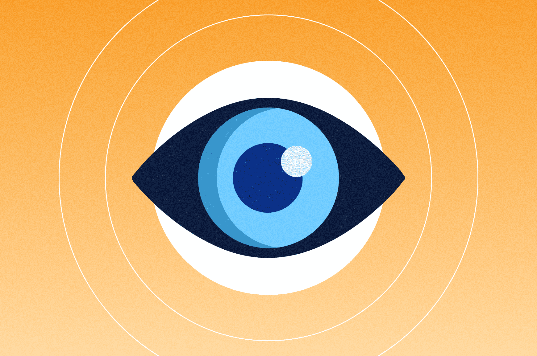 Wide open eye