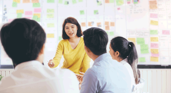 Agile UX team meeting retrospective