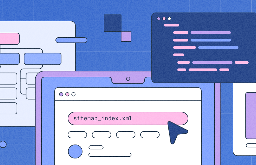 How to find a sitemap illustration