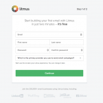 Litmus registration