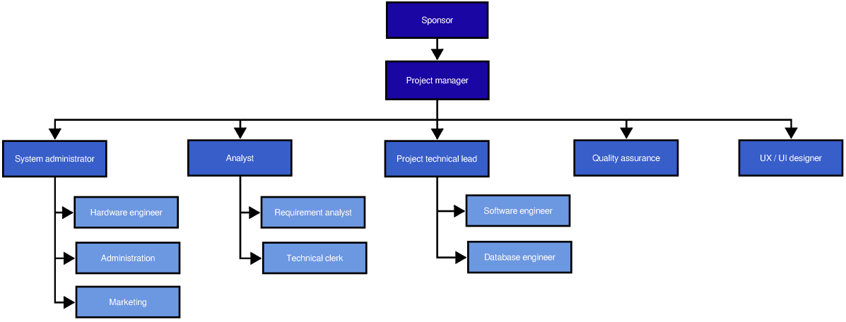 Project Organizational Chart